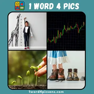 Four images from the 4 Pics 1 Word January 25 2026 puzzle